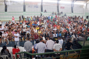 Prefeitura de Serrinha realiza sorteio que definiu a distribui&ccedil;&atilde;o dos novos locais para os feirantes da Pra&ccedil;a Miguel Carneiro