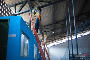 Prefeitura de Serrinha promove importantes melhorias no Gin&aacute;sio de Esportes Municipal