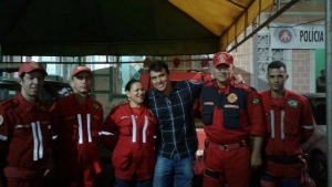 Defesa Civil de Serrinha visita 2&ordm; Grupamento de Bombeiros Militares e realiza importante servi&ccedil;o durante o S&atilde;o Jo&atilde;o 2017