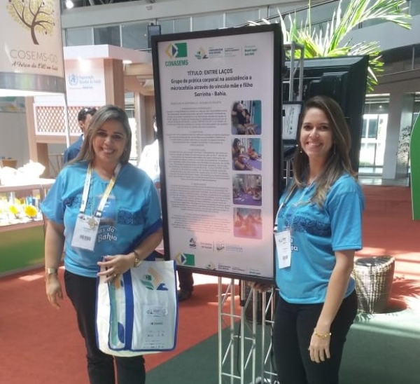 Representantes do NASF-Serrinha participam da 15&ordf; Mostra Brasil aqui tem SUS