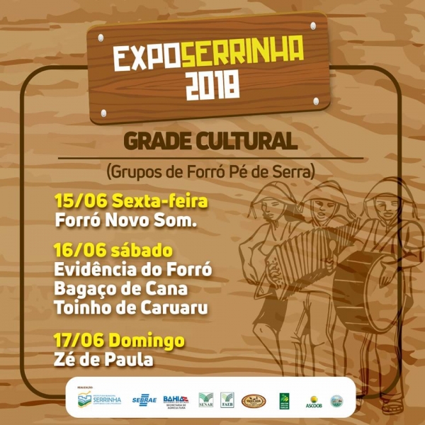 Forr&oacute; p&eacute; de serra &eacute; destaque na ExpoSerrinha 2018