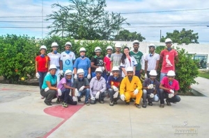ALUNOS DO CURSO PINTOR DE OBRAS DO SENAI&ndash;SERRINHA PARTICIPAM DE AULA PR&Aacute;TICA