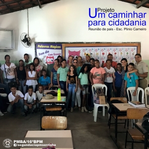 PM realiza reuni&atilde;o sobre o projeto caminhar para cidadania