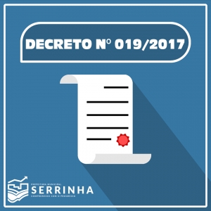 DECRETO N&ordm; 019/2017