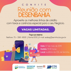 Reuni&atilde;o com a DESENBAHIA