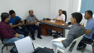 Secret&aacute;rio da SEDESP recebe representantes do Banco do Nordeste