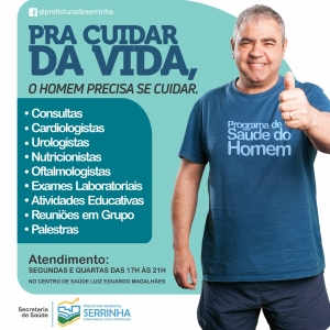 Programa Sa&uacute;de do Homem