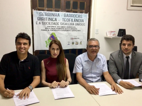 MP Firma TACs Para Melhorar Qualidade Da Merenda Escolar Em Serrinha, Biritinga, Barrocas E Teofil&acirc;ndia